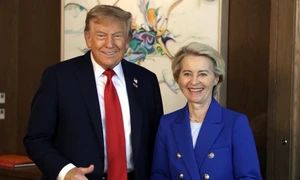 donald trump si ursula von der leyen foto x png