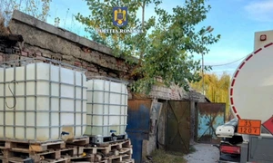 Motorina furata FOTO Politia Romana jpg