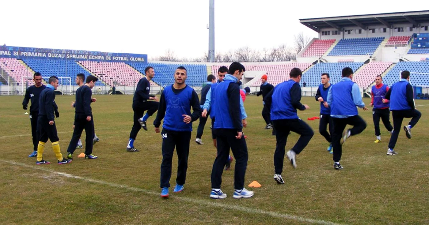 Gloria a debutat cu victorie în 2014  FOTO: FC Gloria Buzău