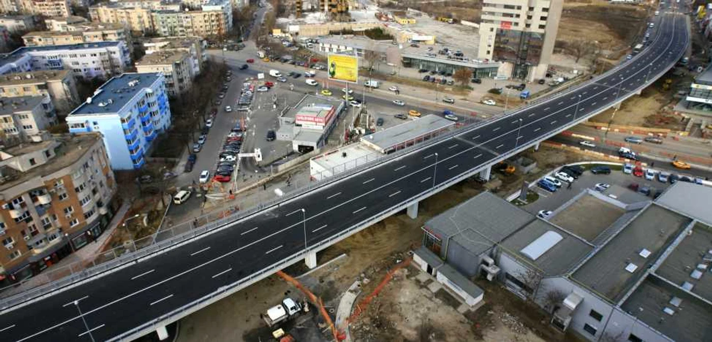 Pasajul Pipera-unari a fost inaugurat în anul 2009. FOTO Adevărul