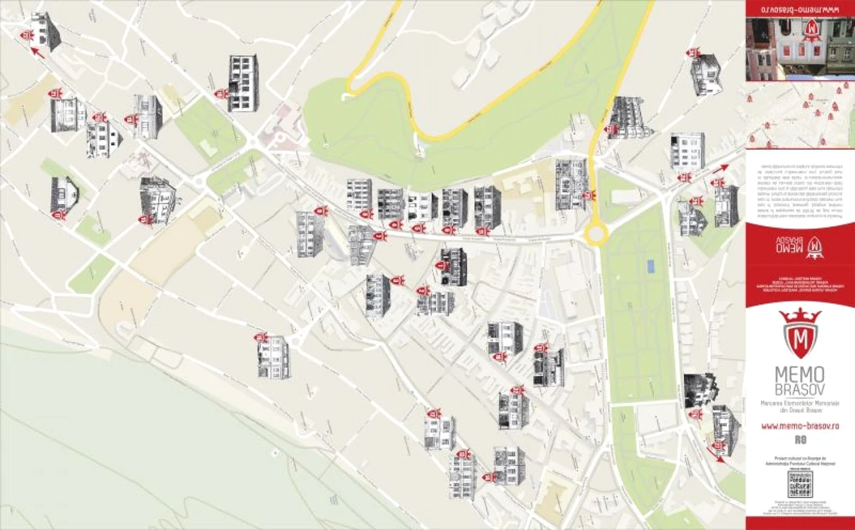 harta turistica brasov