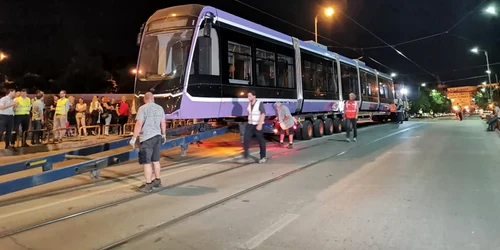 Tramvai Bozankaya la Timişoara FOTO Ş.Both