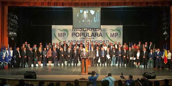 Traian Băsescu şi Mişcarea Populară la Constanţa Sursa foto Facebook Traian Băsescu
