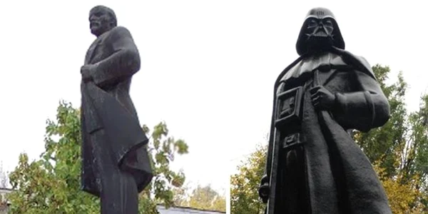Lenin darth vader foto boredpanda.com