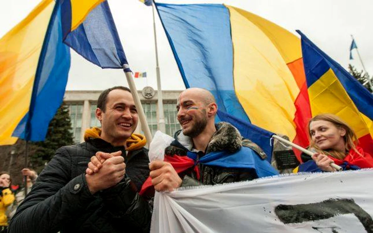 Marea Adunare Națională crede că singura soluție pentru rezolvarea crizei este unirea cu Româniafoto: Alexandru Tarlev