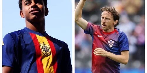 Yamal vs Modric. FOTO EUFA EURO 2024
