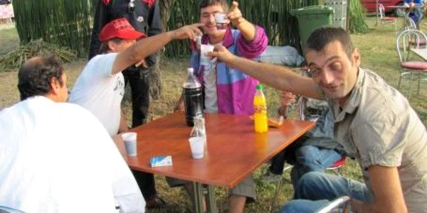 Festivalul Vinului de la Valea este, în fiecare an, prilej de întâmplări, dar și de fotografii amuzante. Arhivă Adevărul Ploiești