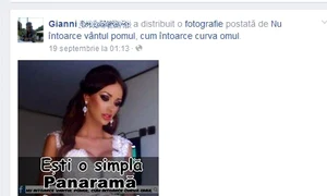 Bianca Drăguşanu, jignită de fratele mai mare al lui Pepe jpeg