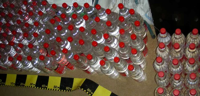 Alcool confiscat in Saptamana Mare FOTO:Arhiva