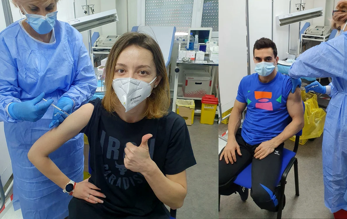 Ana Maria Popescu și Marian Drăgulescu sunt siguri de participarea la JO de la TokyoFoto: Facebook / COSR