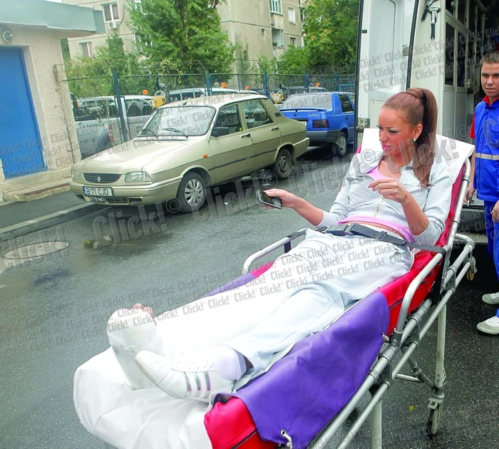 
    Bianca Drăguşanu  s-a accidentat grav  la picior, anul trecut  