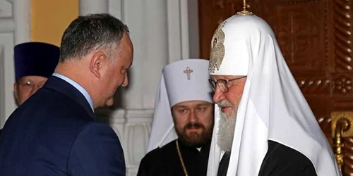 Igor Dodon si Patriarhul Kiril foto presedinte.md