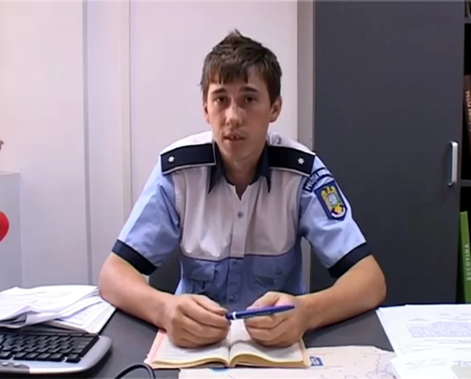Inspectorul Gabriel Apopei este şeful Poliţiei Rutiere Suceava. FOTO Dinu Zară