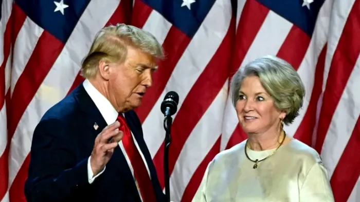 Donald Trump și Susie Wiles FOTO: Profimedia