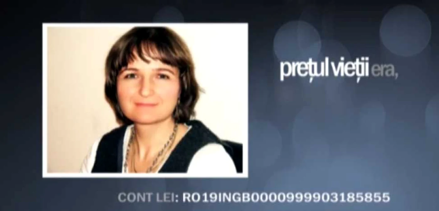 Adela Rogojinaru are nevoie de ajutorul nostru
