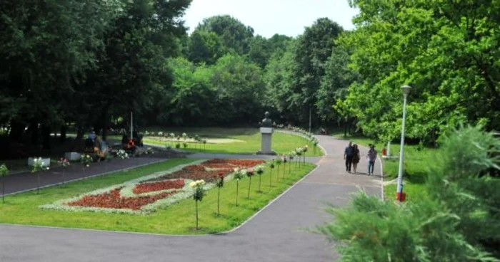 Parcul Romanescu din Craiova. FOTO: Adevărul