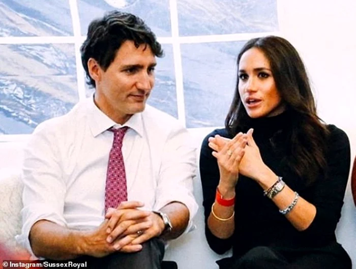 Justin Trudeau ;i Meghan Markle FOTO Instagram Sussex Royal