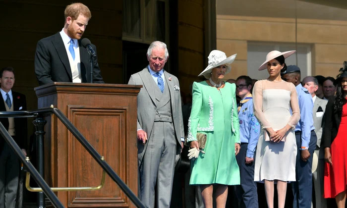 Harry, Charles, Camilla, Meghan, Foto Getty (2) jpg