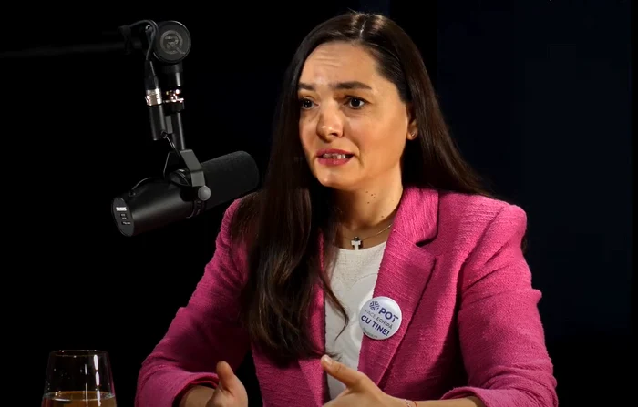 Anamaria Gavrilă, lidera POT FOTO: captură video