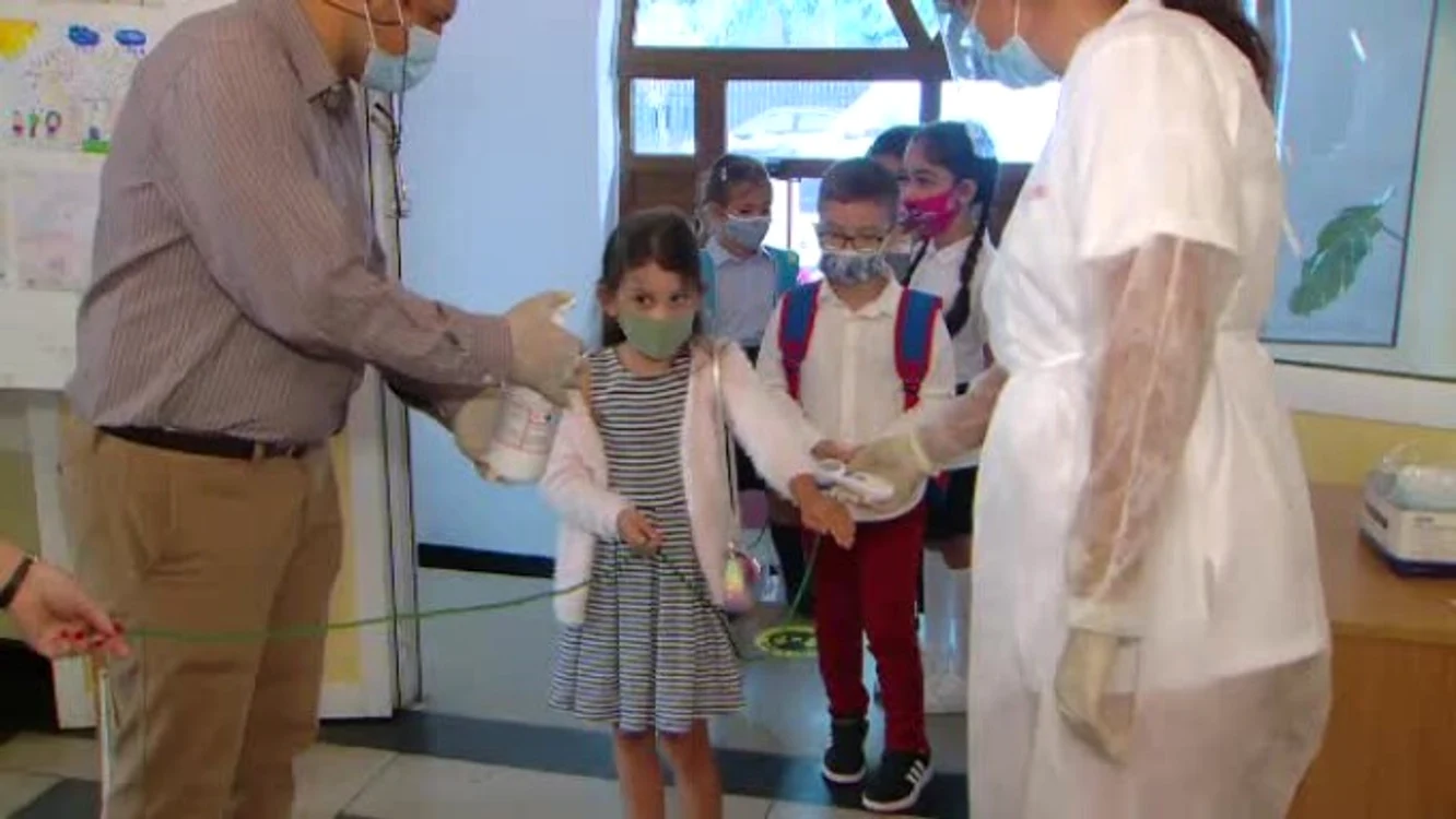 Evenimentul a avut loc la clasele de la parter ale şcolii din Tâncăbeşti