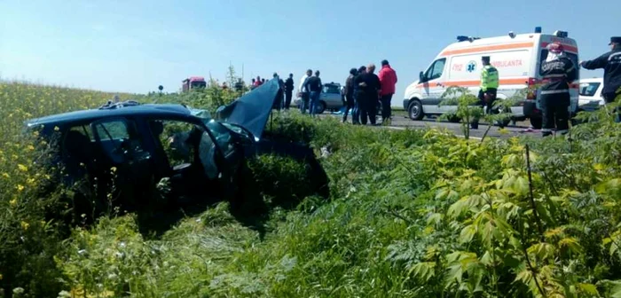 O persoană a murit într-un accident petrecut la Slobozia