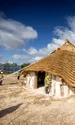 Sala Neolitică Kusuma, cu o înălțime de șapte metri, se bazează pe dovezi arheologice ale unei structuri preistorice de mari dimensiuni, descoperită la trei kilometri distanță de Stonehenge (© Christopher Ison / English Heritage)