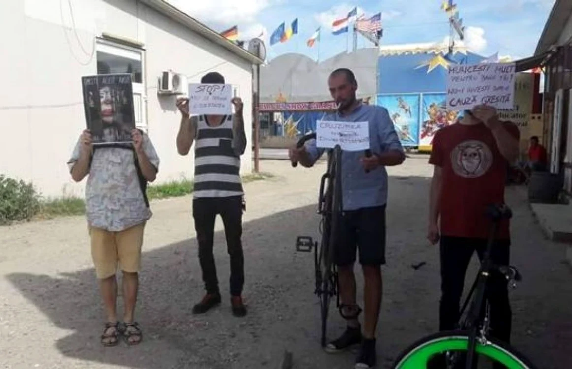 Protetsul a avut loc în cartierul Craioviţa Nouă