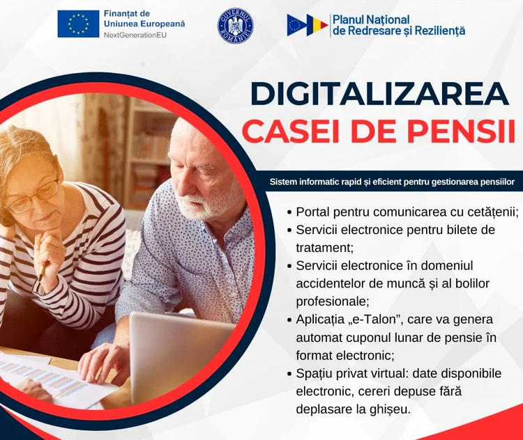 Proiect pentru digitalizarea Casei de Pensii - Foto Facebook Ministerul Muncii 