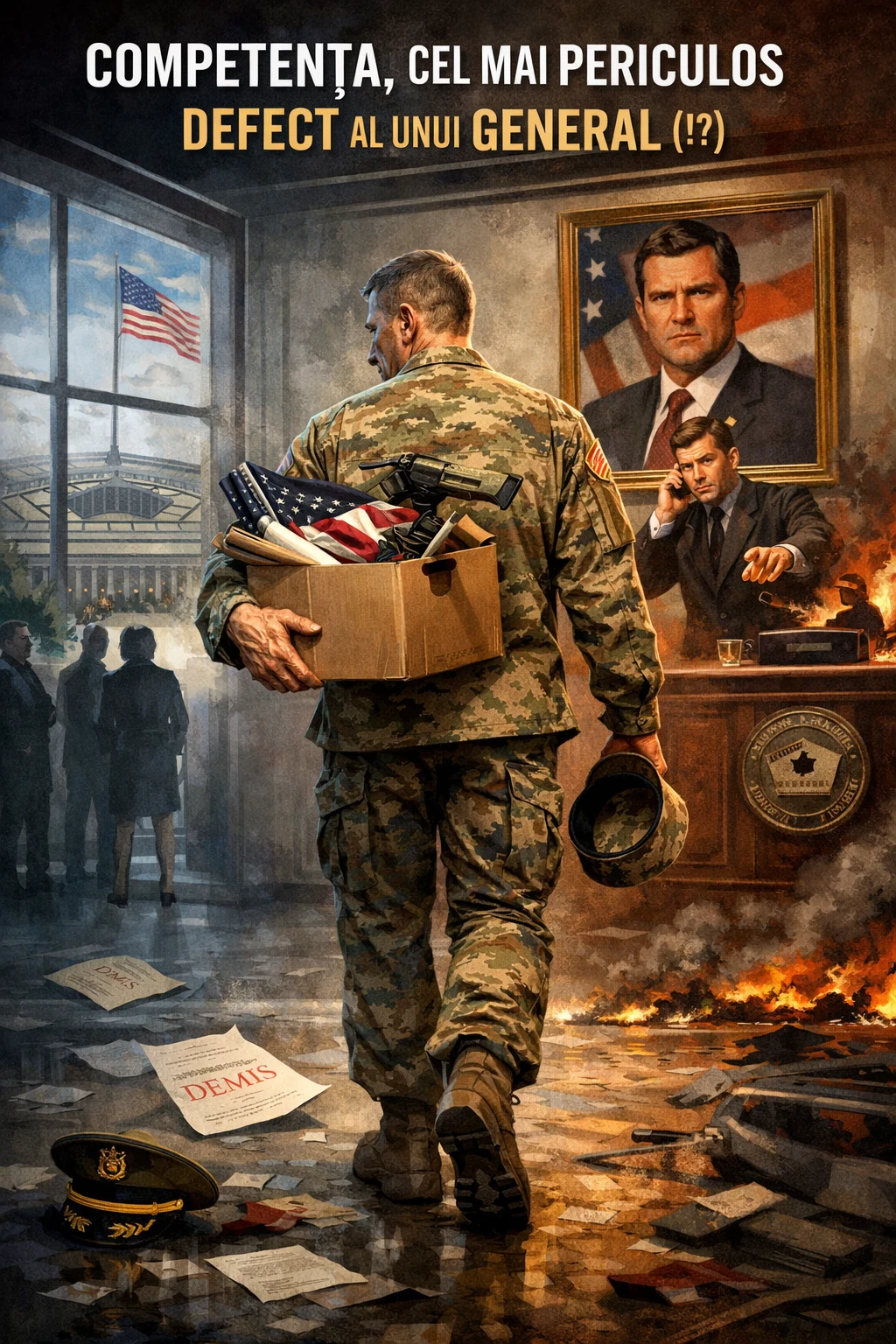 Competența, cel mai periculos defect al unui general (!?)