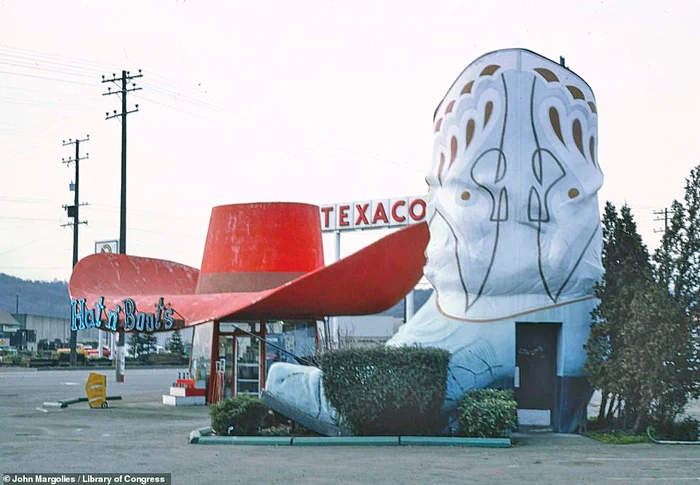 Restaurantul cizmă  poate fi admirat  în Seattle 