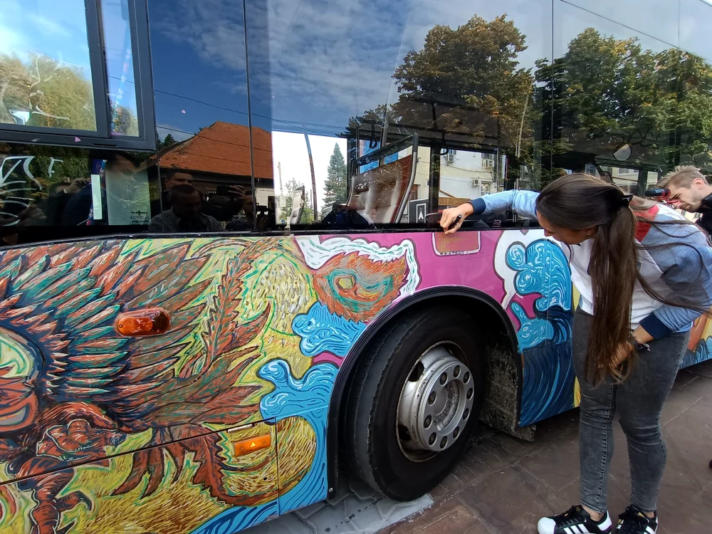 Denisa Tâlvescu este fericită că poate fi o inspirație pentru alte persoane Foto: Alin Ion 