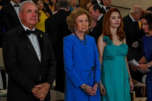 Regina Sofia a Spaniei la Art Museum Miami. FOTO: Profimedia