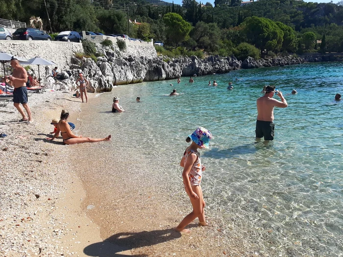 Plaja Nissaki. FOTO Cristina Stancu