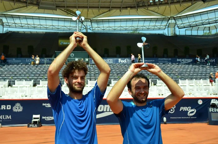 
    Florin Mergea (dreapta) şi Marin Draganja  