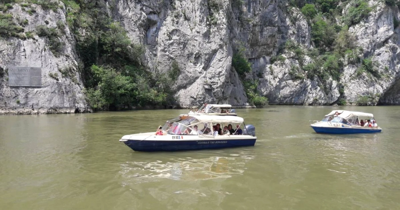 Inaugurare placă Szechenyi la Cazanele Dunării FOTO Both