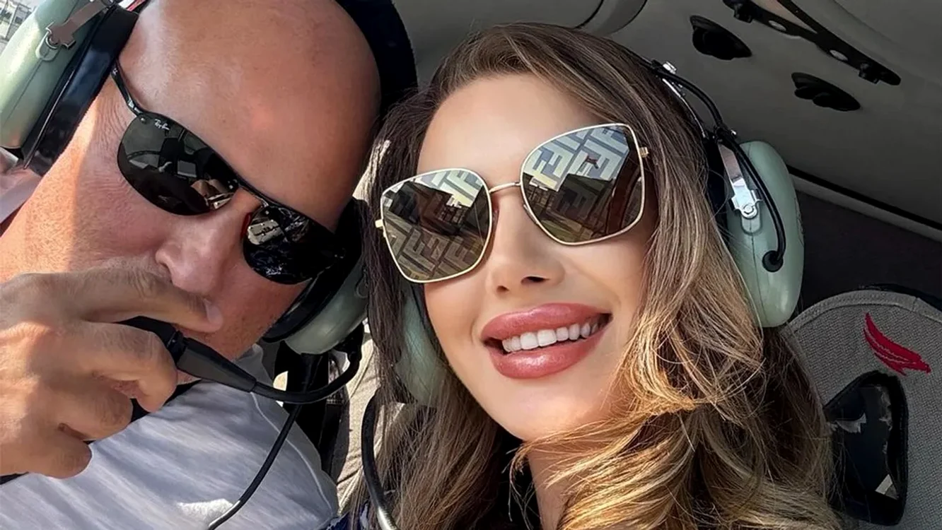 Arpad Paszkany, alături de partenera sa de viață, Antonela Pătruț. Foto Instagram