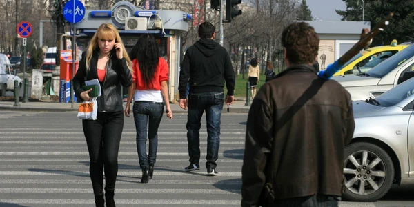 Amenzi pentru conducătorii auto care nu acordă prioritate pietonilor 