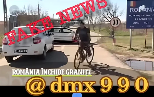 MAI combate informațiile despre închiderea granițelor FOTO: facebook/MAI