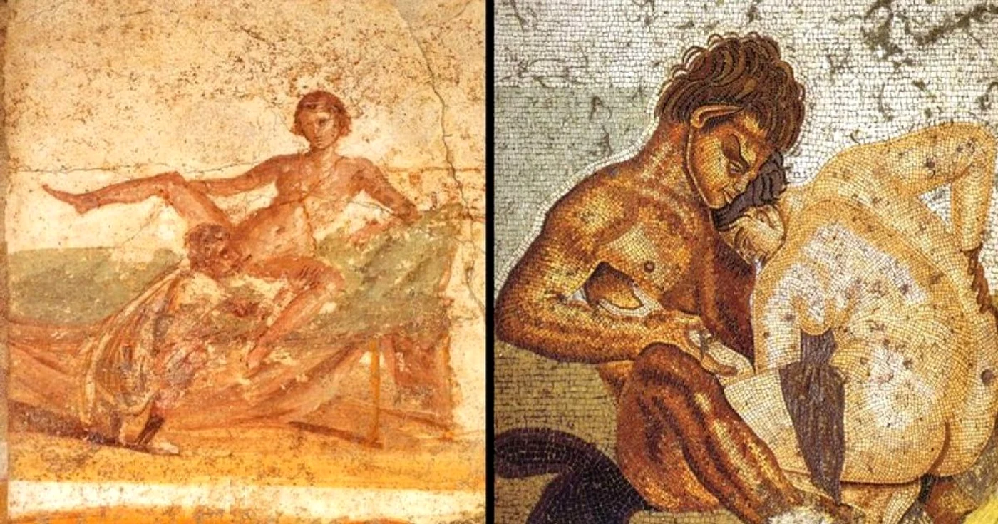 Fresce din Pompeii.