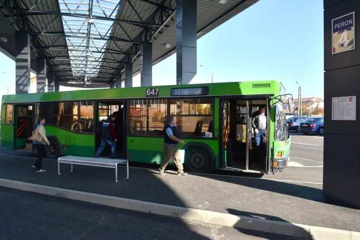 Autobuzele vor circula după un nou program. FOTOAndrei Paul