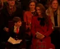 Kate Middleton și Louis la concertul de colinde foto ITV 