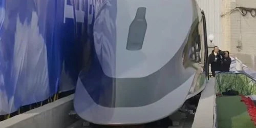 Trenul Maglev chinez ce poate circula cu 620 de kilometri pe ora Captura YouTube