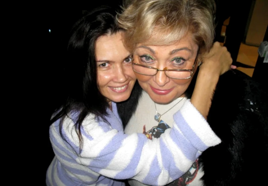 Marioara Zăvoranu, pe vremea când era fericită alături de fiica ei