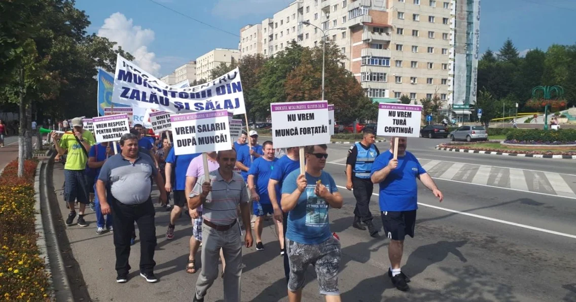 protest tenaris la zalau