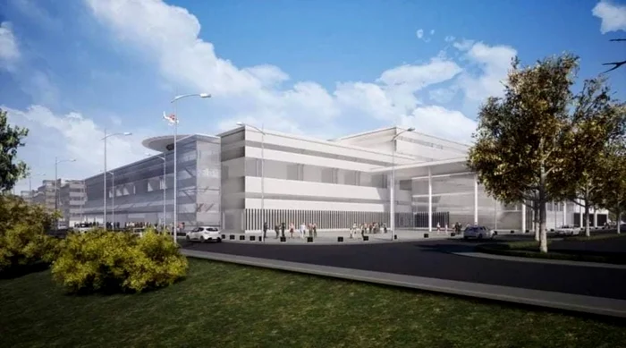 Macheta Spitalului Regional Cluj