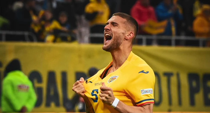 Daniel Bîrligea are 3 partide și un gol în tricoul echipei naționale. Foto Sportpictures 