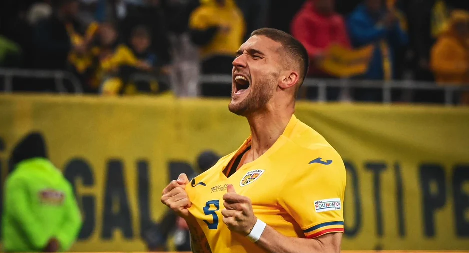 Daniel Bîrligea are 3 partide și un gol în tricoul echipei naționale. Foto Sportpictures 