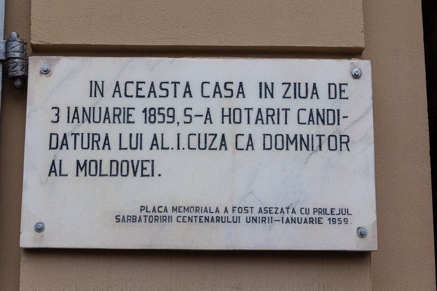 Clădirea în care s-a decis candidatura lui Al. I. Cuza la domnia Moldovei va fi redeschisă publicului 