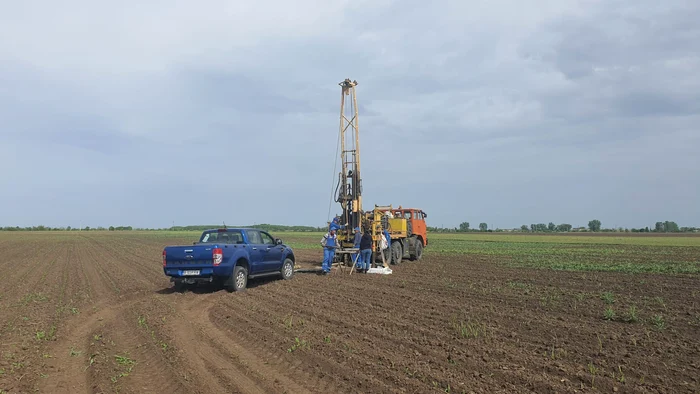 Studii geotehnice pentru expres Brăila-Focșani FOTO: CNAIR