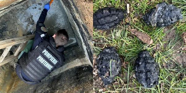 Grenade din Al Doilea Război Mondial găsite la Teiuș Alba 24 jpg